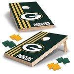 Green Bay Packers Solid Wood Cornhole Set