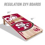 NFL San Francisco 49ers Cornhole Game Set