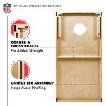 Green Bay Packers Solid Wood Cornhole Set