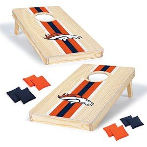 Denver Broncos Travel Size Cornhole Set - HD Graphics