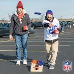 Denver Broncos Travel Size Cornhole Set - HD Graphics