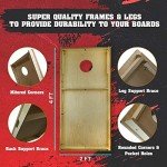 Premium Birch Cornhole Set - 10+ Designs, Handcrafted in USA