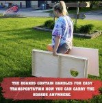 Premium Birch Cornhole Set - 10+ Designs, Handcrafted in USA