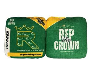 Green Reynolds Typhoon Cornhole Bags