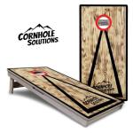 Burnt Triangle Design Professional Tournament Cornhole Set