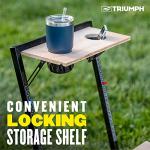 Triumph Sports LED Cornhole Set with Caddy