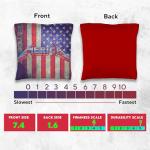 Professional Regulation Cornhole Bags - Blue/Red Merica