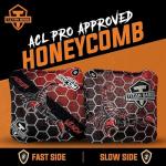 ACL-Pro Approved Venom Cornhole Game Set - Death Red