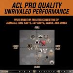 ACL-Pro Approved Venom Cornhole Game Set - Death Red