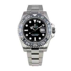 Rolex GMT-Master II Black Dial Stainless Steel Watch