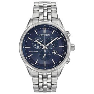 Citizen Eco-Drive Chronograph Men's Watch - Blue Dial