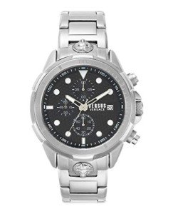 Versus Versace Luxury Men's Watch with Silver Case