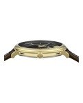 Versace Men's 42 mm Brown V-Circle Watch