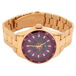 Gold Metal Omega Psi Phi Greek Wrist Watch