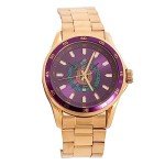 Gold Metal Omega Psi Phi Greek Wrist Watch