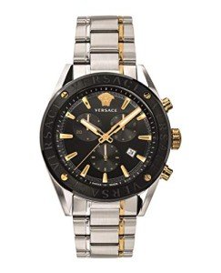 Versace Men's 44mm Black V-Chrono Watch