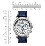 Citizen Eco-Drive Classic Men's Blue Leather Watch