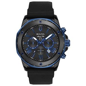 Bulova Men's Marine Star Chronograph Blue Dial Watch