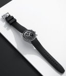 Curved Silicone Replacement Strap for Moonswatch