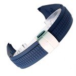 Blue Silicone Watch Band for Patek Philippe Aquanaut