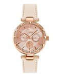 Versus Versace Sertie Luxury Watch with Beige Strap