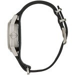 Bulova Automatic Black Leather NATO Strap Watch