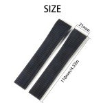 Wentokye Blue Rubber Watch Band for Patek Philippe