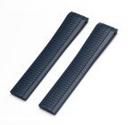 Wentokye Blue Rubber Watch Band for Patek Philippe