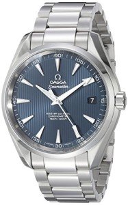 Omega Aqua Terra Blue Dial Automatic Watch