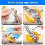 Watch Battery Replacement Kit and Opener Set