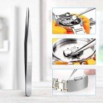 Watch Battery Replacement Kit and Opener Set