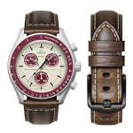Omega Swatch Moonwatch Leather Replacement Strap 20mm