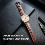 Omega Swatch Moonwatch Leather Replacement Strap 20mm