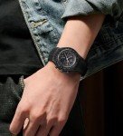 Moonswatch Silicone Strap for Men - White 20mm