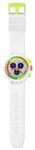 Swatch Neon Jelly Transparent Quartz Watch for Men