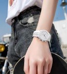 Moonswatch Silicone Strap for Men - White 20mm