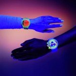 Swatch Neon Jelly Transparent Quartz Watch for Men