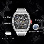 Redhai Men's Skeleton Automatic Dive Watch