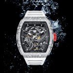 Redhai Men's Skeleton Automatic Dive Watch