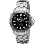 Omega Men's Silver Automatic Analog Watch