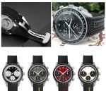 Men's 21mm Silicone Strap for Omega Speedmaster