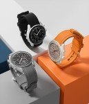 Curved Rubber Strap for MoonSwatch Watch - White