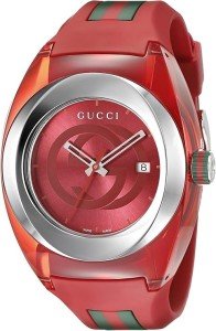 Gucci Sync Men's Red Dial Wristwatch