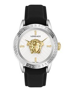 Versace Luxury Men's Silver Watch and Strap