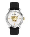 Versace Luxury Men's Silver Watch and Strap