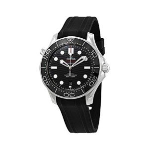 Omega Seamaster Men's Automatic Black Dial Watch