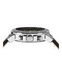Versace Men's Black Chrono Watch, Stainless Steel