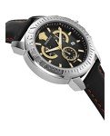 Versace Men's Black Chrono Watch, Stainless Steel