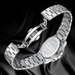 Men's Geometric Octagonal Business Watch - Waterproof Quartz