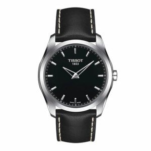 Tissot Couturier Men’s Quartz Watch - Black Leather